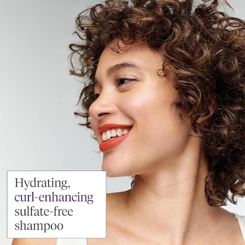 BRIOGEO CURL CHARISMA HYDRATING SHAMPOO WITH RICE AMINO AVOCADO FRIZZ CONTROL, SULFATE-FREE, VEGAN