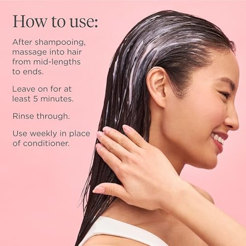 BRIOGEO ACAI PASSIONFRUIT HAIR MASK LIGHTWEIGHT DEEP CONDITIONER FOR FINE HAIR, VEGAN SHINE