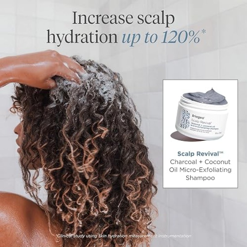 BRIOGEO SCALP REVIVAL SET CHARCOAL TEA TREE DETOX, HYDRATE SCALP CARE, VEGAN CRUELTY-FREE