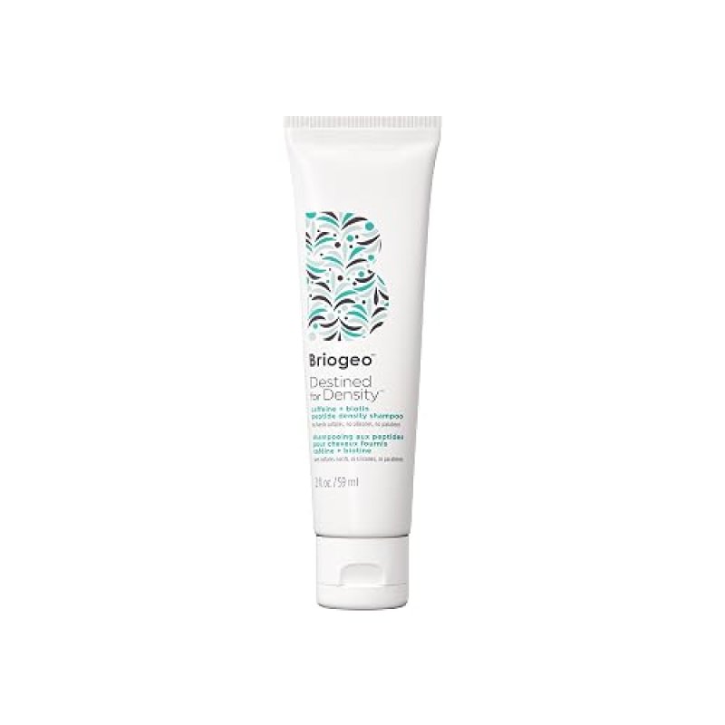 BRIOGEO DESTINED FOR DENSITY CONDITIONER WITH CAFFEINE BIOTIN THICKENS FINE, THINNING HAIR