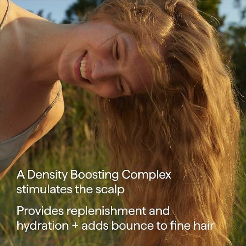BRIOGEO DESTINED FOR DENSITY CONDITIONER WITH CAFFEINE BIOTIN THICKENS FINE, THINNING HAIR
