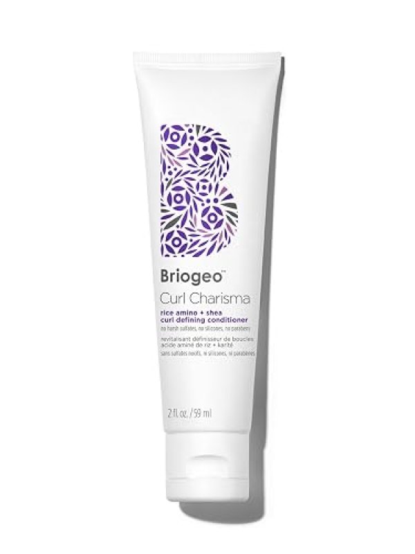 BRIOGEO CURL CHARISMA HYDRATING CONDITIONER WITH RICE AMINO AVOCADO FOR FRIZZ-FREE CURLS