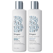 BRIOGEO SCALP REVIVAL ANTI-DANDRUFF SHAMPOO CONDITIONER BUNDLE, SULFATE-FREE, VEGAN 8.4OZ