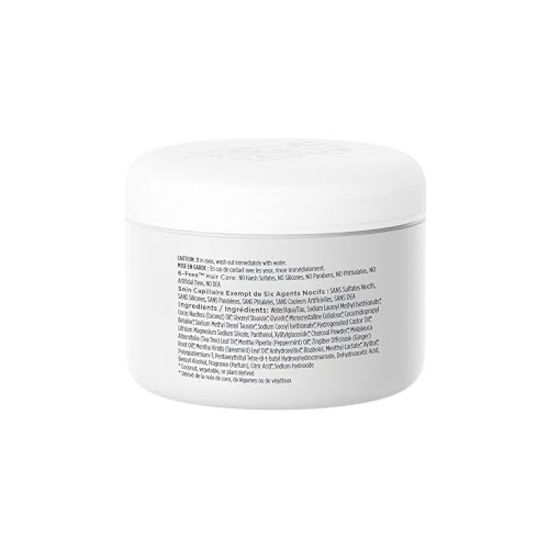BRIOGEO SCALP REVIVAL CHARCOAL COCONUT OIL SHAMPOO SULFATE-FREE, DETOX HYDRATE, VEGAN