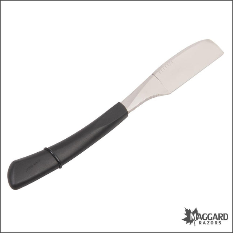 KAI CAPTAIN CAP-J7 KAMISORI STRAIGHT RAZOR SHAVETTE, BLACK HANDLE