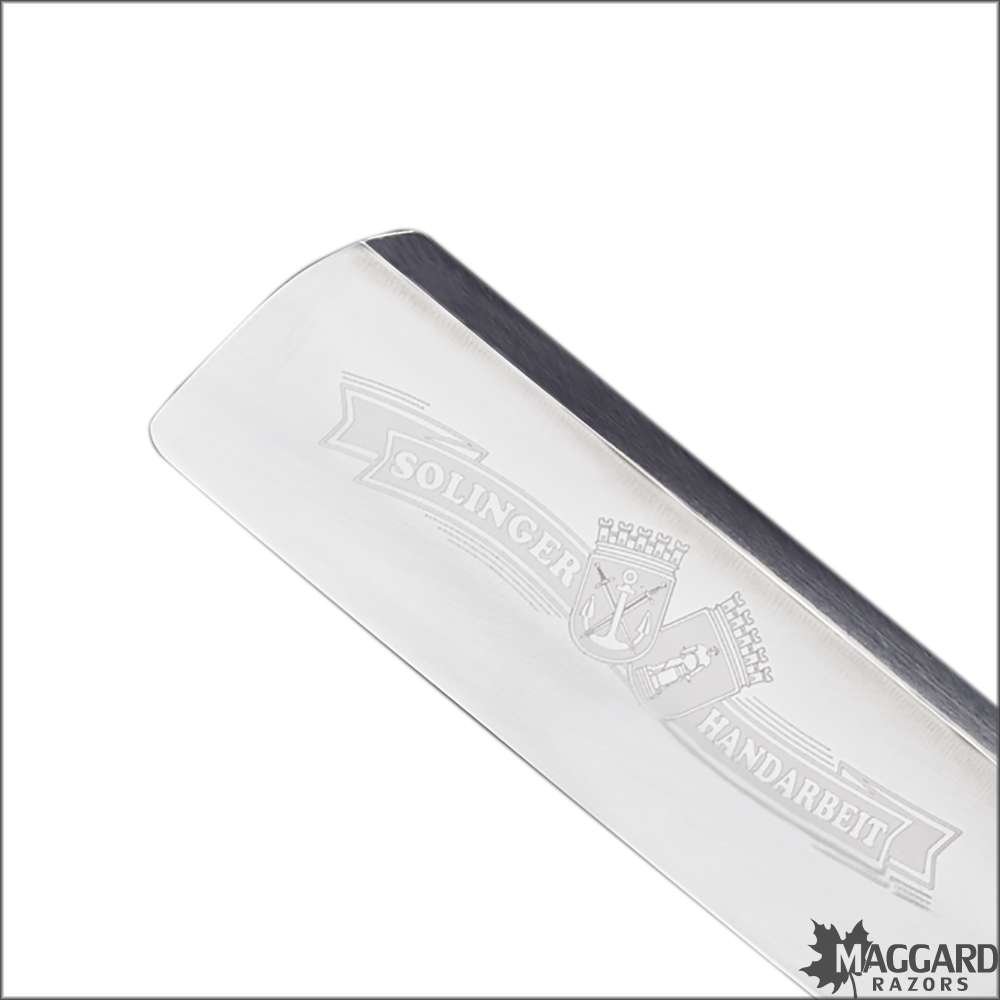 RALF AUST 123NPESI-FR-E-1 - 6/8" FRENCH POINT, EBONY HANDLE WITH SILVER INLAYS, PROFESSIONALLY HONED