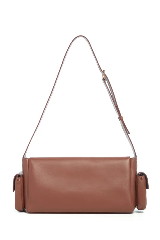 GABRIELA HEARTS  JEBB BAG IN COGNAC NAPPA LEATHER