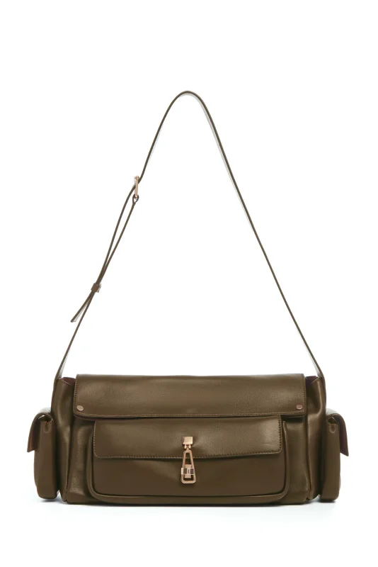 GABRIELA HEARTS JEBB BAG IN OLIVE LEATHER