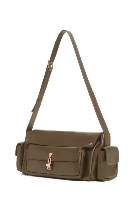 GABRIELA HEARTS JEBB BAG IN OLIVE LEATHER