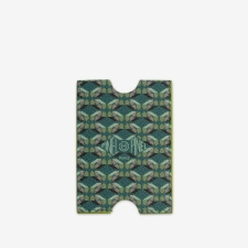 PINEL ET PINEL HUBLOT COATED CANVAS CARD HOLDER EMERAUDE