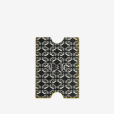 PINEL ET PINEL HUBLOT COATED CANVAS CARD HOLDER  SEXY BLACK
