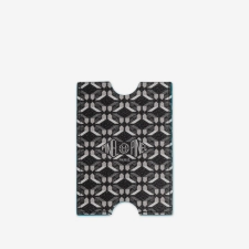 PINEL ET PINEL HUBLOT COATED CANVAS CARD HOLDER PERFECT BLACK
