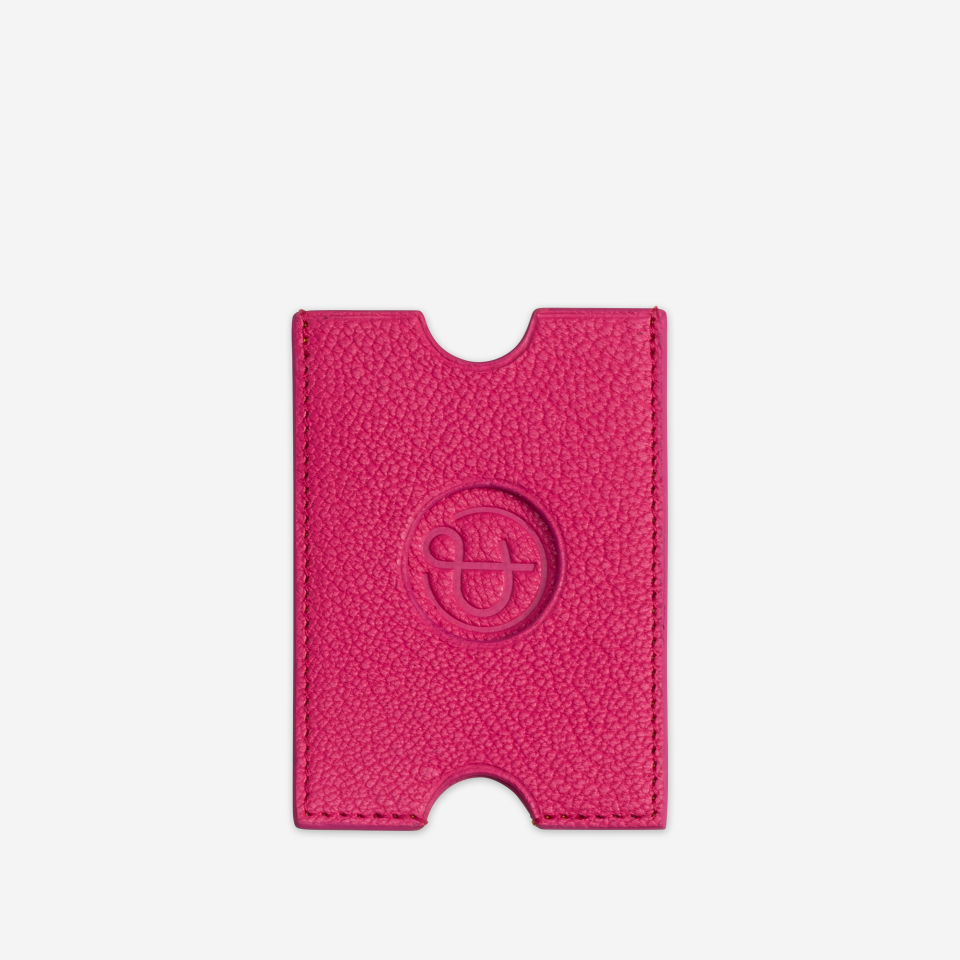 PINEL ET PINEL HUBLOT COATED CANVAS CARD HOLDER  GRENADINE