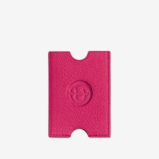 PINEL ET PINEL HUBLOT COATED CANVAS CARD HOLDER  GRENADINE