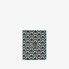 PINEL ET PINEL PIPO 2C COATED CANVAS CARD HOLDER PERFECT BLACK/ELECTRIQUE