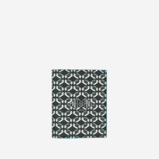 PINEL ET PINEL PIPO 2C COATED CANVAS CARD HOLDER PERFECT BLACK/ELECTRIQUE