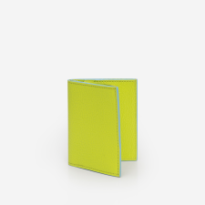 PINEL ET PINEL PIPO 2C GOATSKIN CARD HOLDER PISTACHE (GT)