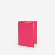 PINEL ET PINEL PIPO 2C GOATSKIN CARD HOLDER FUSCHIA (GT)
