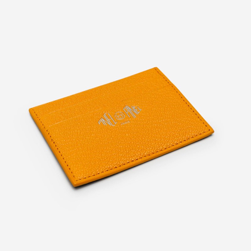 PINEL ET PINEL POP 3C COATED CANVAS CARD HOLDER MOCACCINO INT. TOURNESOL