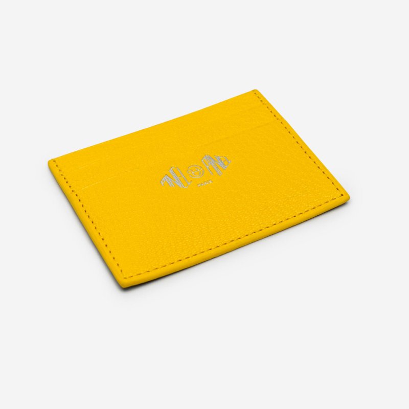 PINEL ET PINEL POP 3C COATED CANVAS CARD HOLDER SEXY BLACK INT. SOLEIL