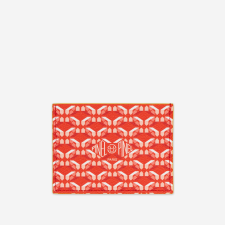 PINEL ET PINEL POP 3C COATED CANVAS CARD HOLDER  POPPY INT. MIMOSA