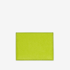 PINEL ET PINEL POP 3C GOATSKIN CARD HOLDER  PISTACHE (GT)