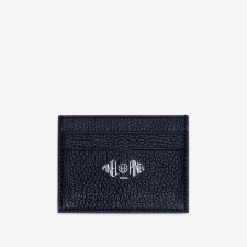 PINEL ET PINEL POP 3C GOATSKIN CARD HOLDER NAVY (GT)