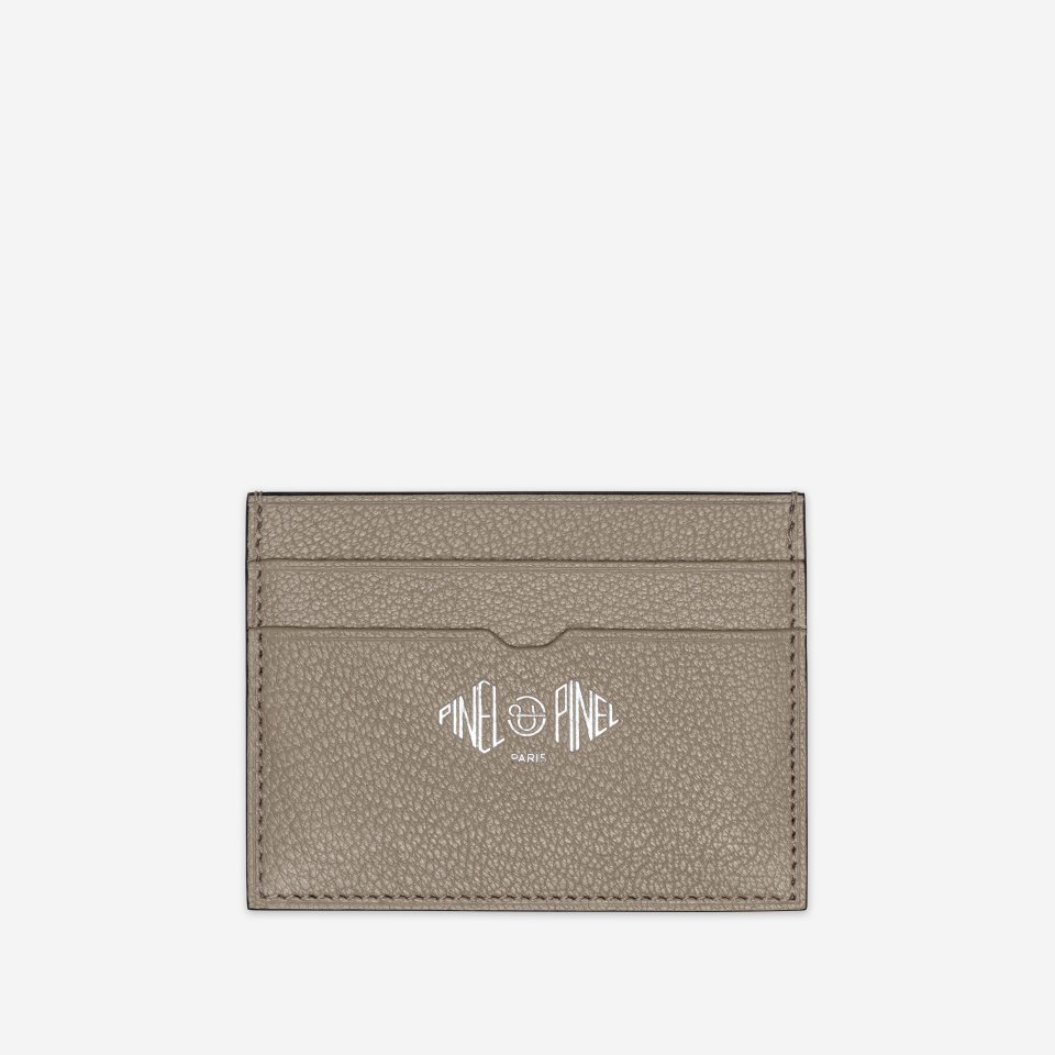 PINEL ET PINEL POP 5C GOATSKIN CARD HOLDER  NUAGE (GT)