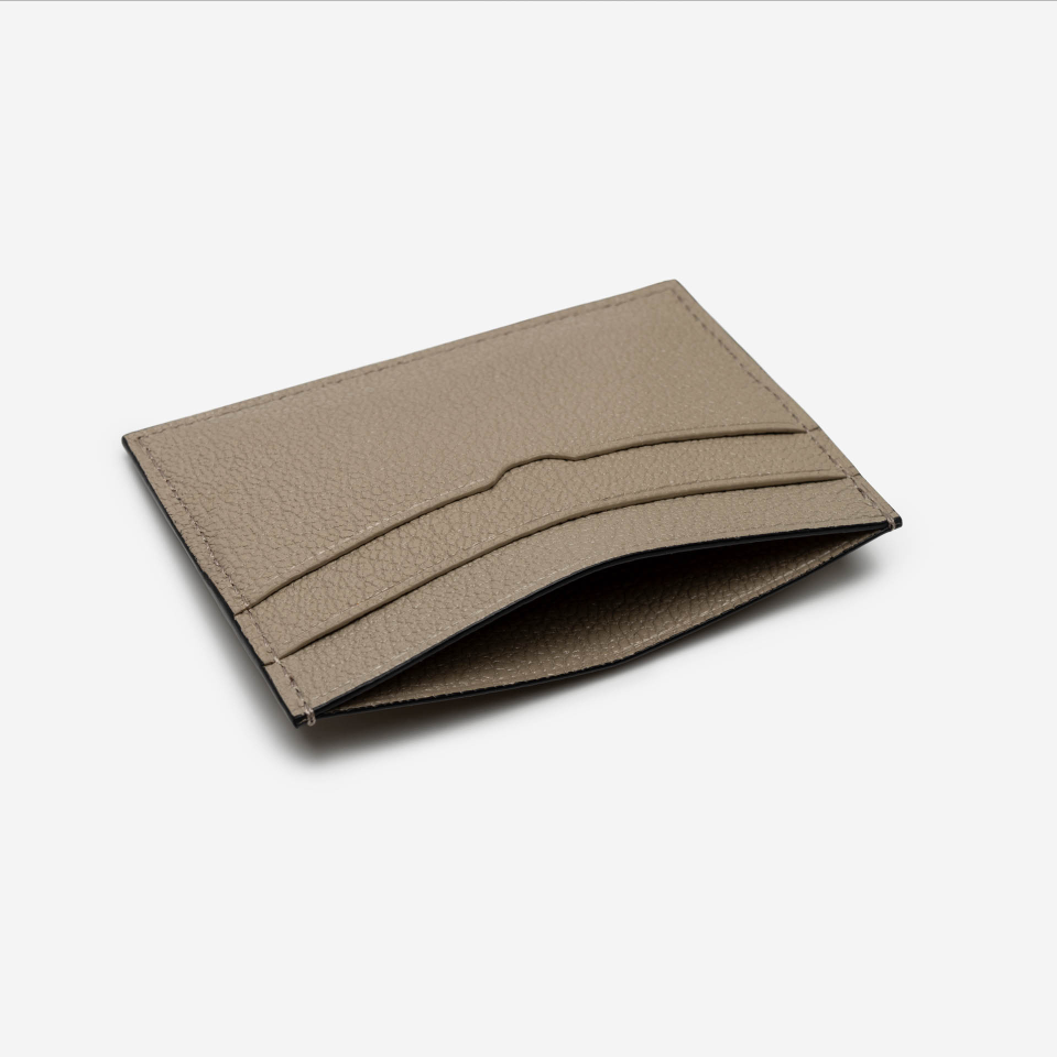 PINEL ET PINEL POP 5C GOATSKIN CARD HOLDER  NUAGE (GT)