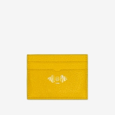 PINEL ET PINEL POP 5C GOATSKIN CARD HOLDER SOLEIL (GT)