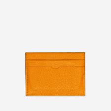 PINEL ET PINEL POP 5C GOATSKIN CARD HOLDER ORANGE (GT)