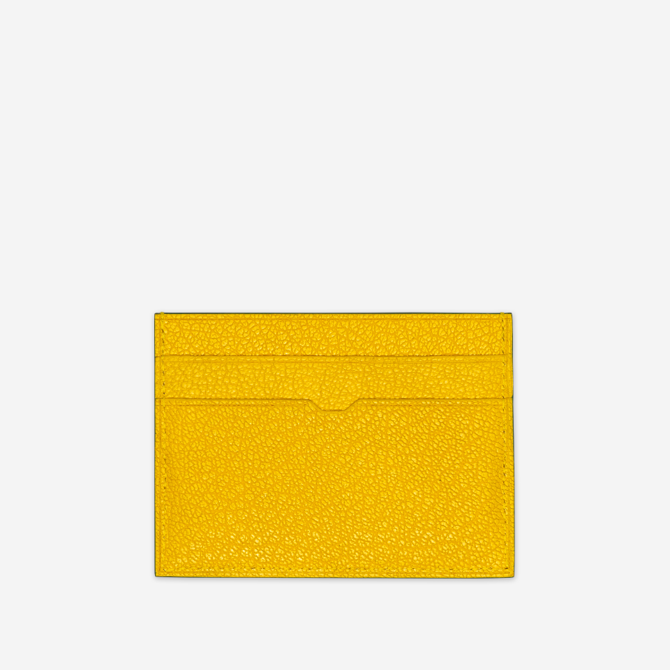 PINEL ET PINEL POP 5C GOATSKIN CARD HOLDER SOLEIL (GT)