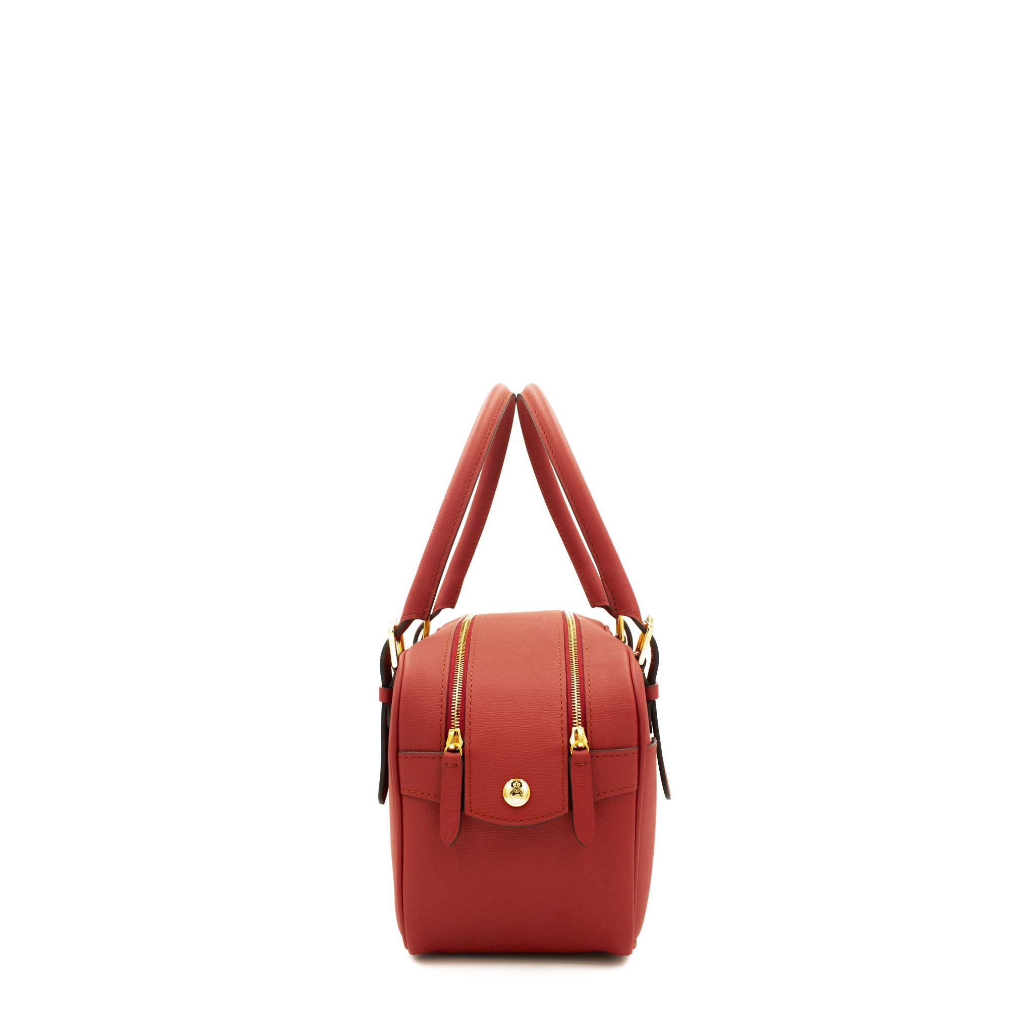 JOSEPH DUCLOS APPOLONI BAG IN TEMPO BORDEAUX LEATHER