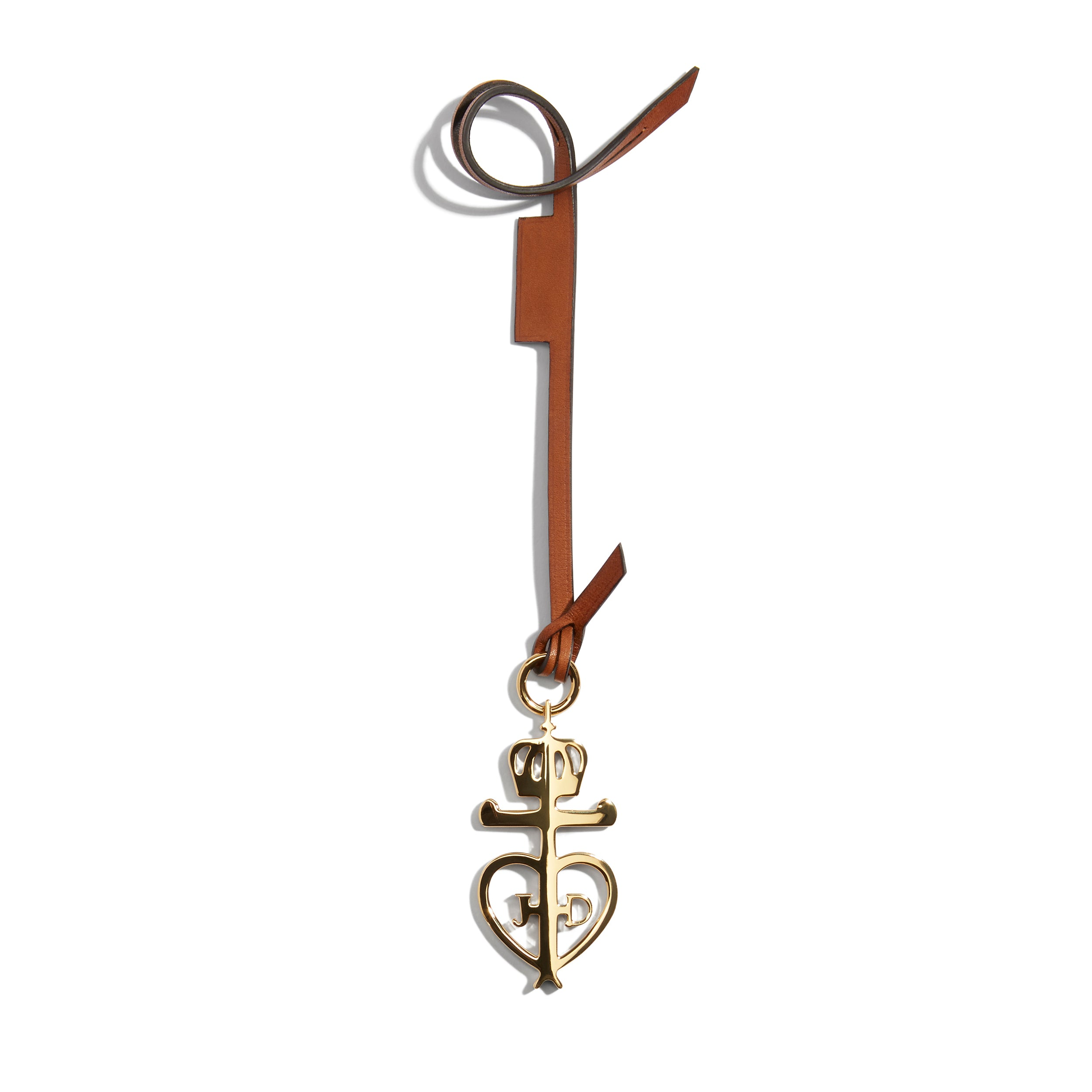 JOSEPH DUCLOS LECTOURE BAG CHARM IN OCCITAN HéRITAGE LEATHER