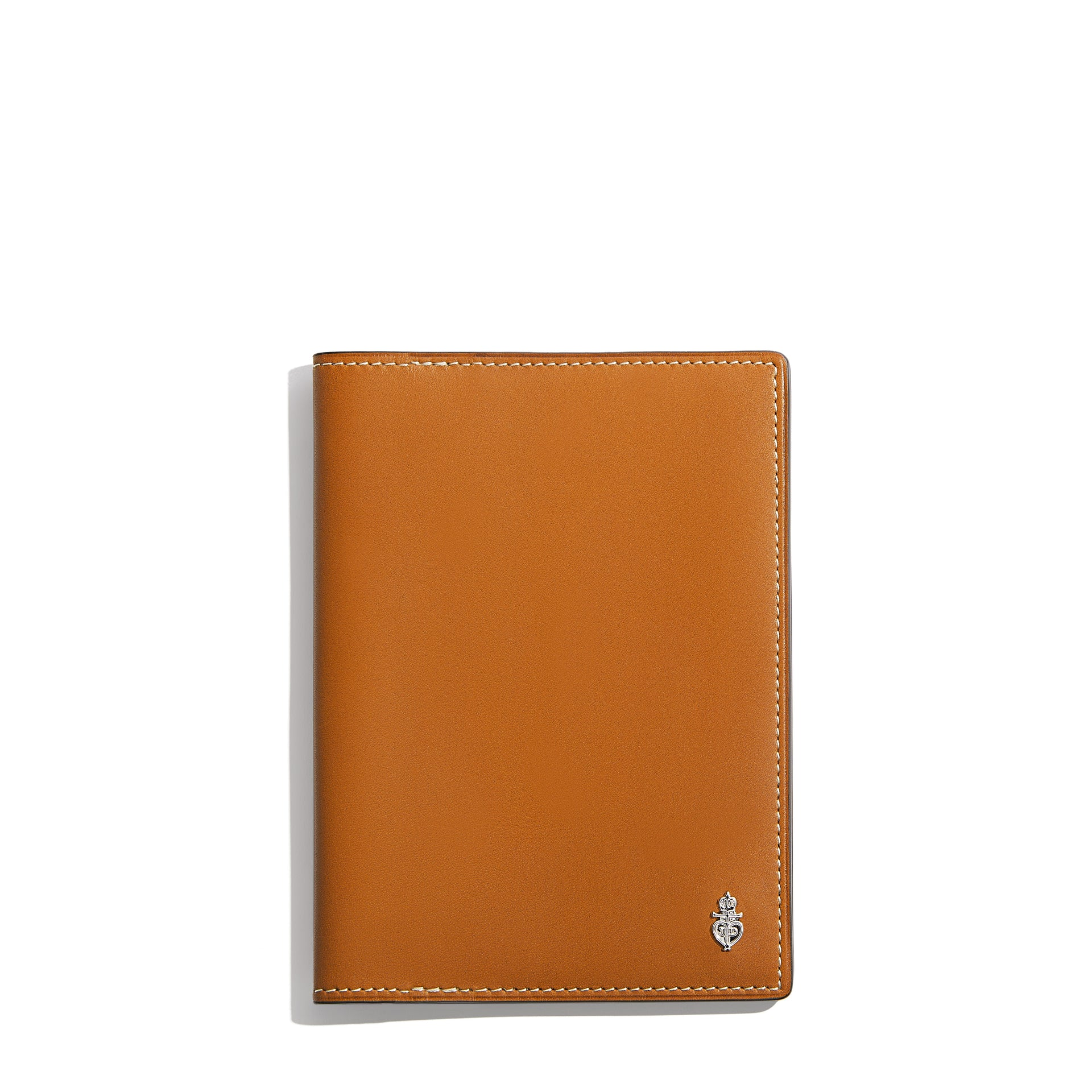 JOSEPH DUCLOS LECTOURE PASSPORT HOLDER IN CHâTAIGNIER HéRITAGE LEATHER