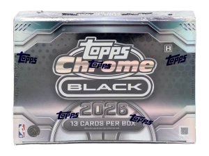 TOPPS CHROME BLACK BASKETBALL HOBBY BOX  2025/26