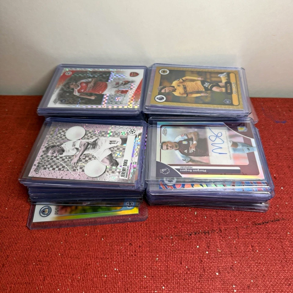 TOPPS 70+ SOCCER CARD LOT ALL AUTO, NUMBERED, PARALLELS, AND SP. ALL TOPPS CARDS