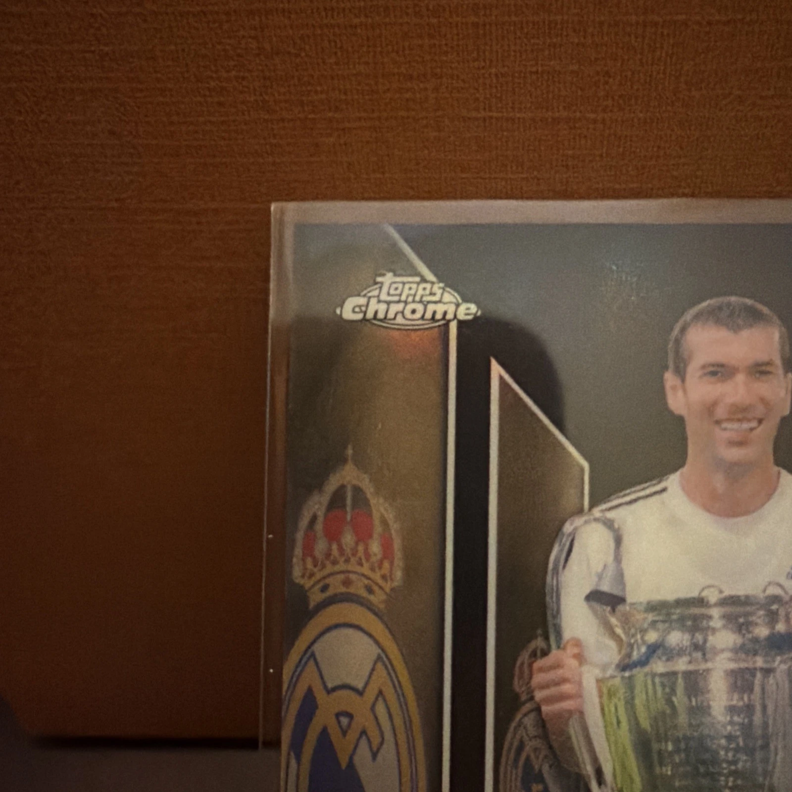 TOPPS ZINEDINE ZIDANE 2025-26 TOPPS CHROME ROAD TO GLORY BLACK AUTO 02/10