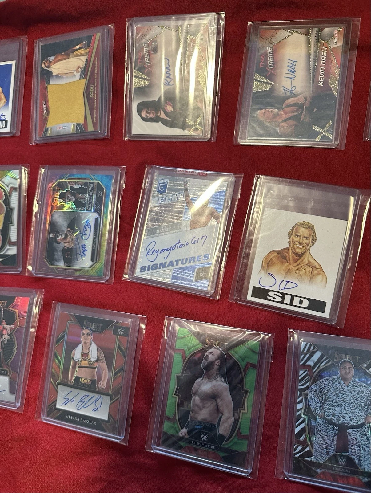 TOPPS PANINI TRISTAR WWE HULK HOGAN FLAIR CM PUNK JOHN CENA AUTO LOT AUTOGRAPH
