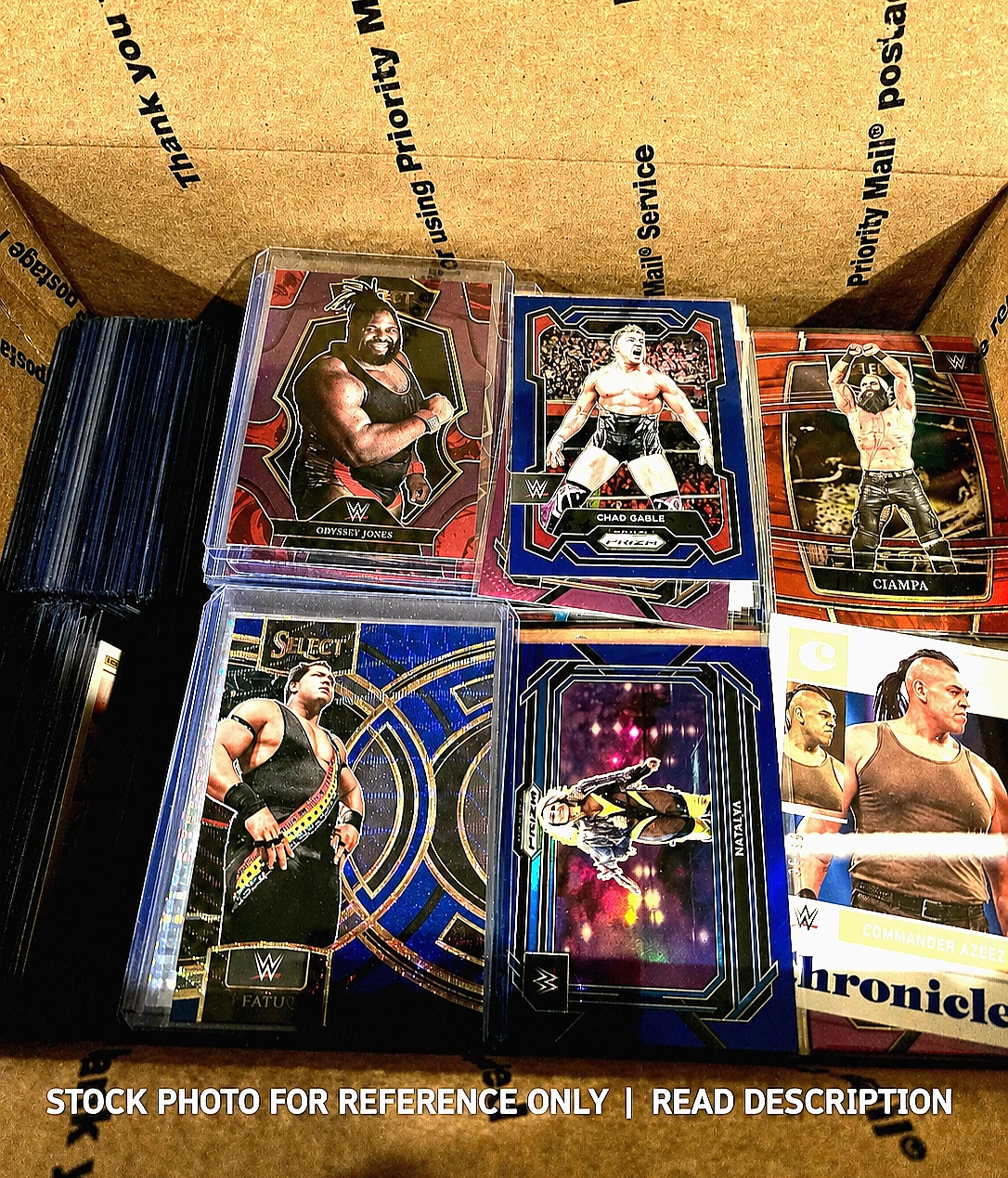 TOPPS 700+ WWE WRESTLING BULK #NUMBERED# CARDS PRIZM TOPPS BOX B-TIER /99 /199 LOT