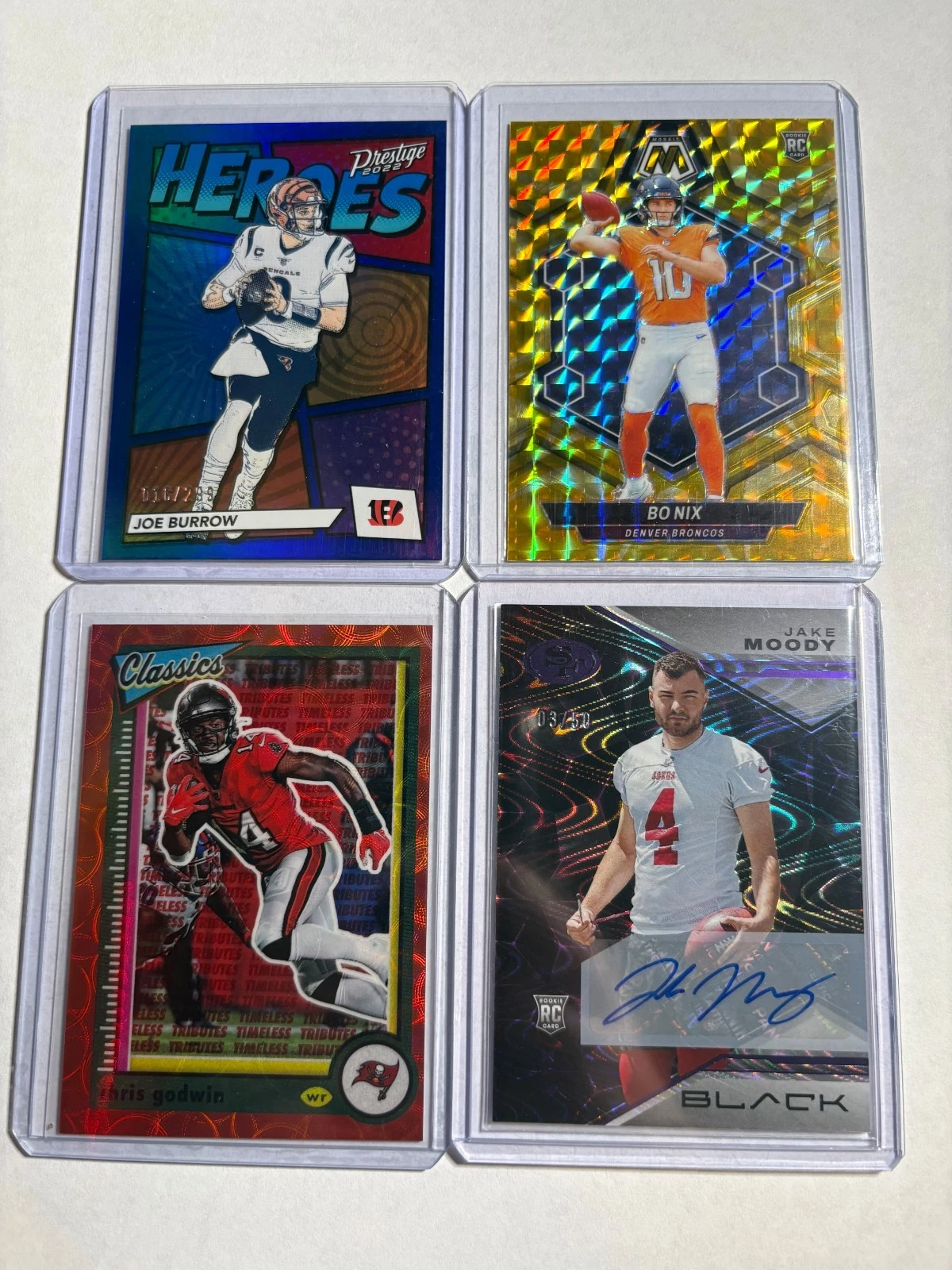 TOPPS& PANINI  FOOTBALL LOT! AUTOS, VETS, ROOKIES, NUMBERED, PARALLELS