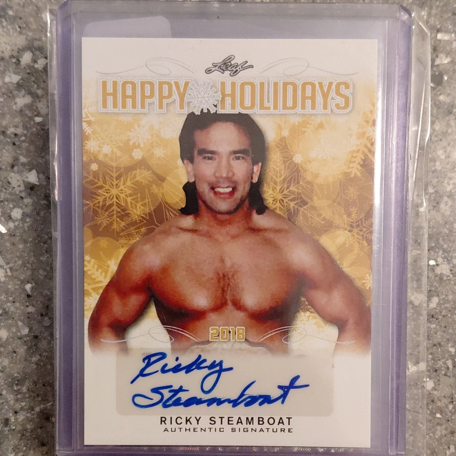 TOPPS/PANINI/LEAF AUTOS 13 CARD LOT. LEGENDS/WWE CHAD GABLE DREW MCINTYRE