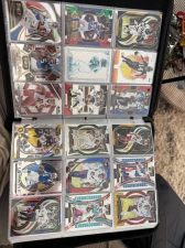 TOPPS LOT OF 575 FOOTBALL CARDS(500)INSERTS, PARALLELS, PATCHES,NUMBERED,AND AUTOS
