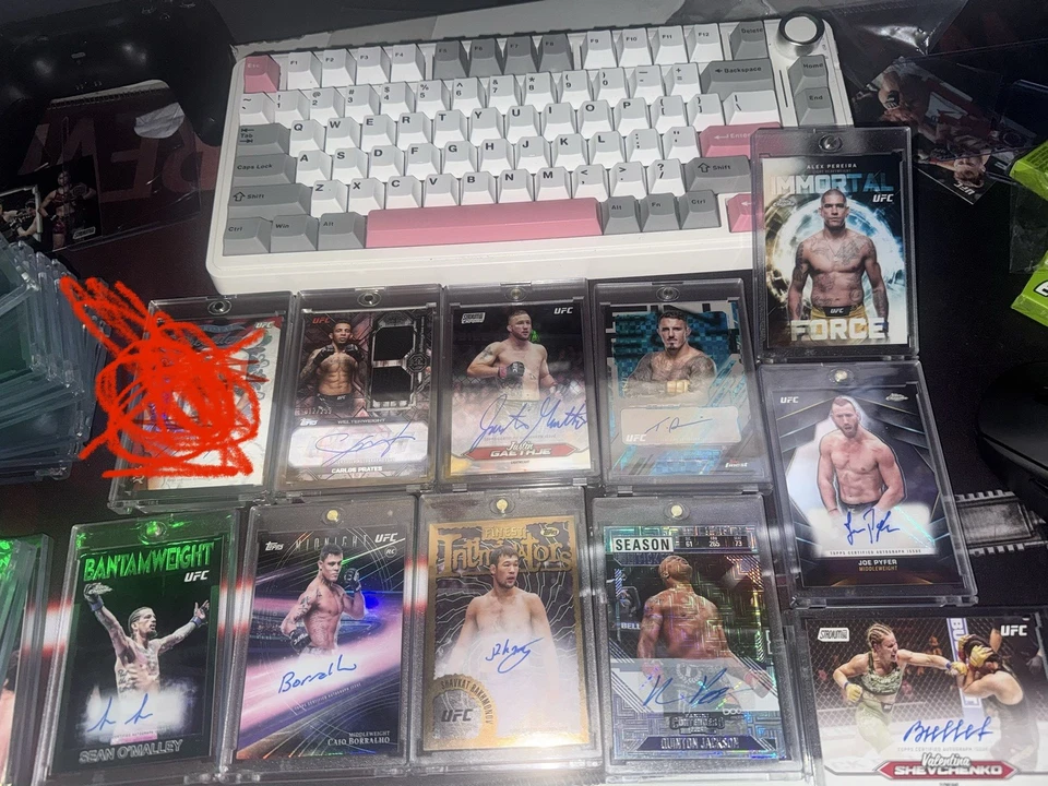 TOPPS 15 CARD UFC LOT