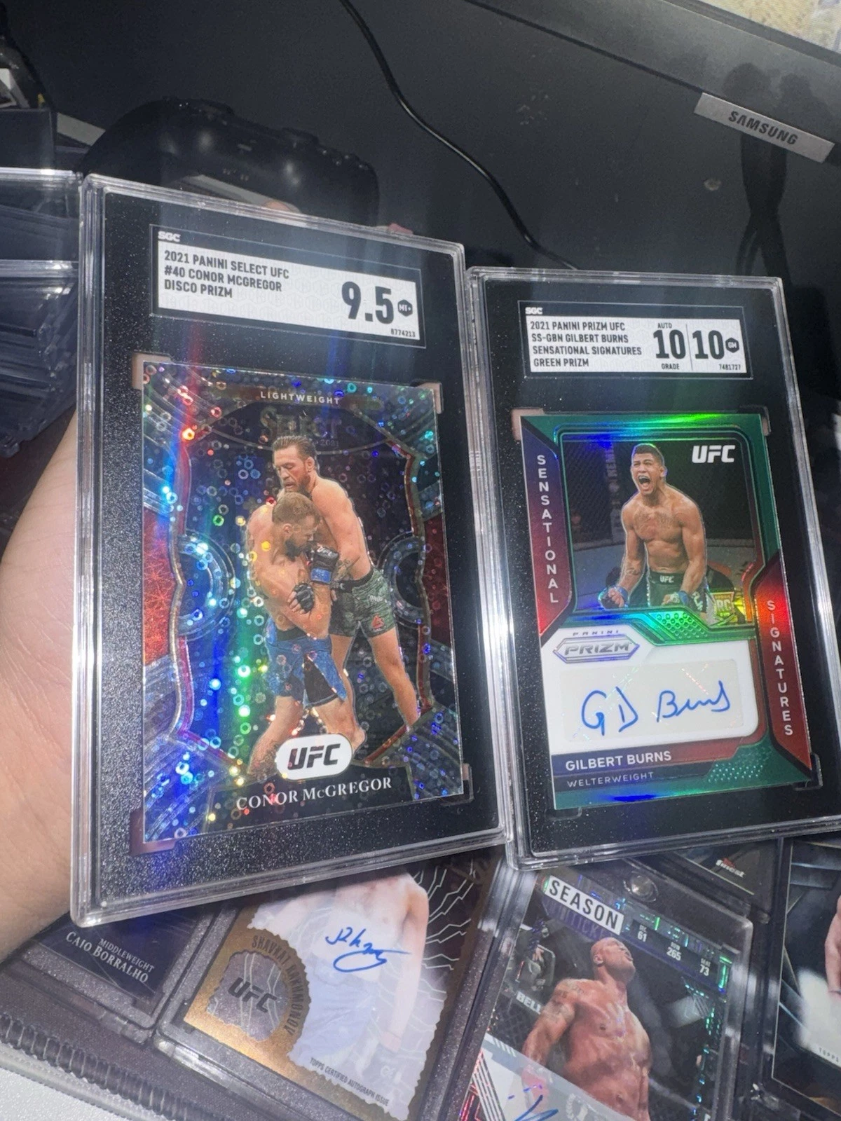 TOPPS 15 CARD UFC LOT
