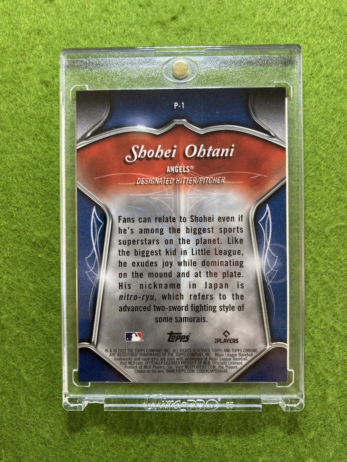 TOPPS SHOHEI OHTANI WHITE SPARKLE PRIZM CHROME REFRACTOR SP CARD 2022 SHOHEI OHTANI
