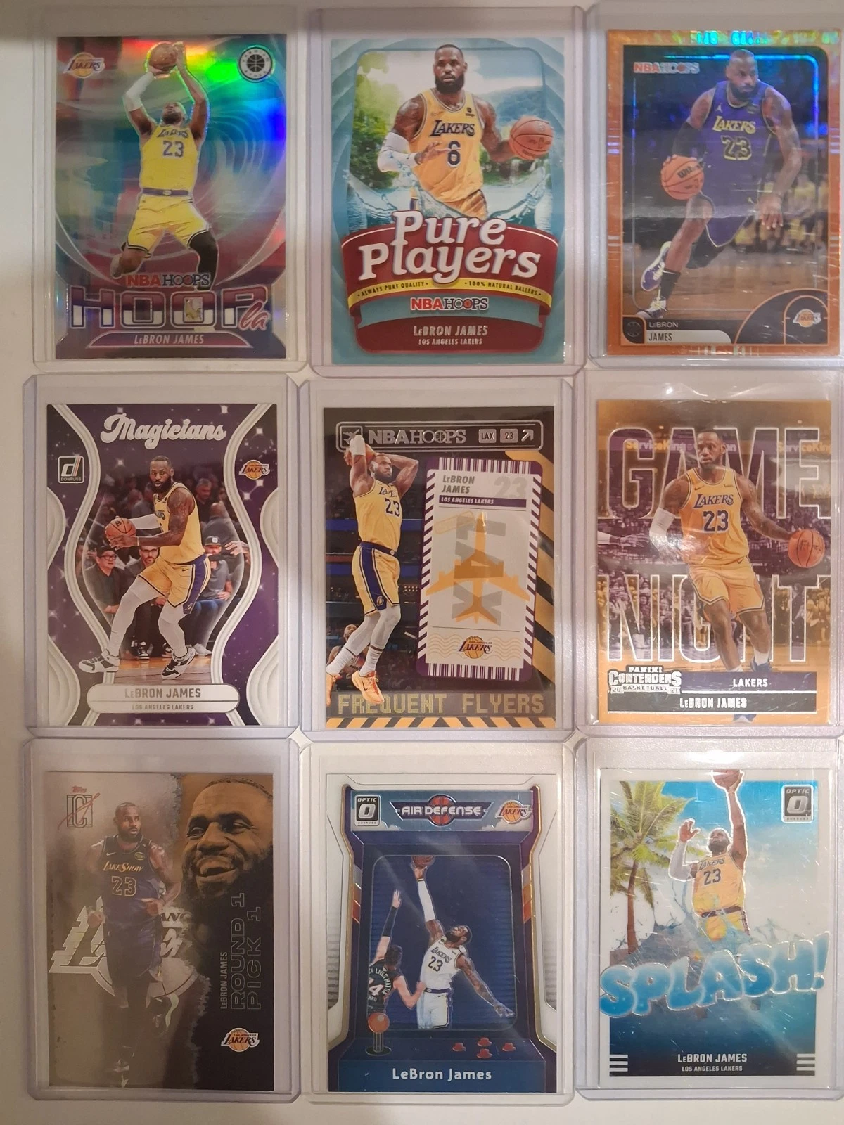 TOPPS HUGE LEBRON JAMES LOT SLABS ROOKIES NUMBERED SP ETC