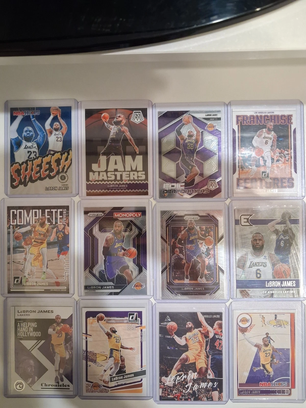 TOPPS HUGE LEBRON JAMES LOT SLABS ROOKIES NUMBERED SP ETC