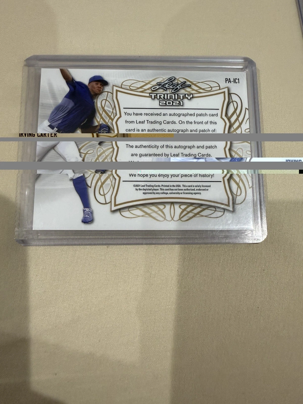 TOPPS/PANINI/LEAF/UD MIXED MLB NBA 5-CARD AUTO PATCH RELIC #D LOT