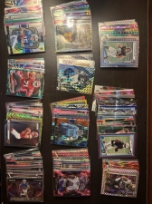 TOPPS FOOTBALL CARD LOT 485 INSERTS ROOKIES, PARALLELS, LOTS MORE.